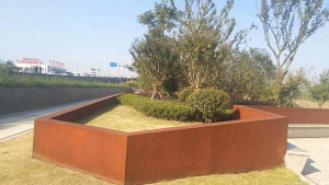 七星关耐候钢挡土墙